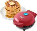 DASH Red Mini Waffle Maker