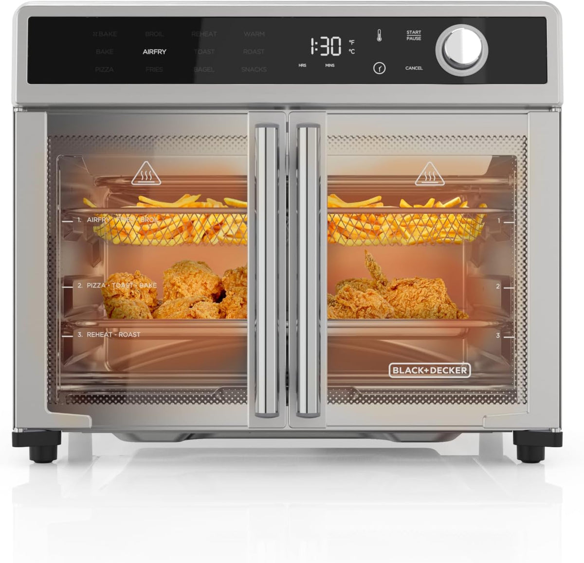 BLACK+DECKER Air Fryer Toaster Oven