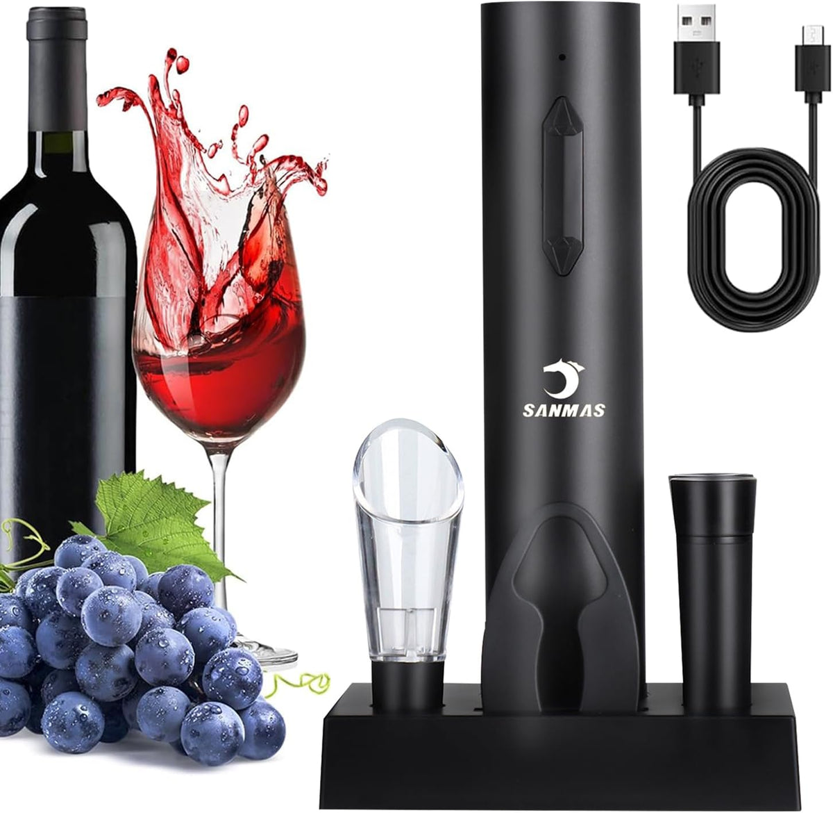 SANMAS Electric Wine Opener