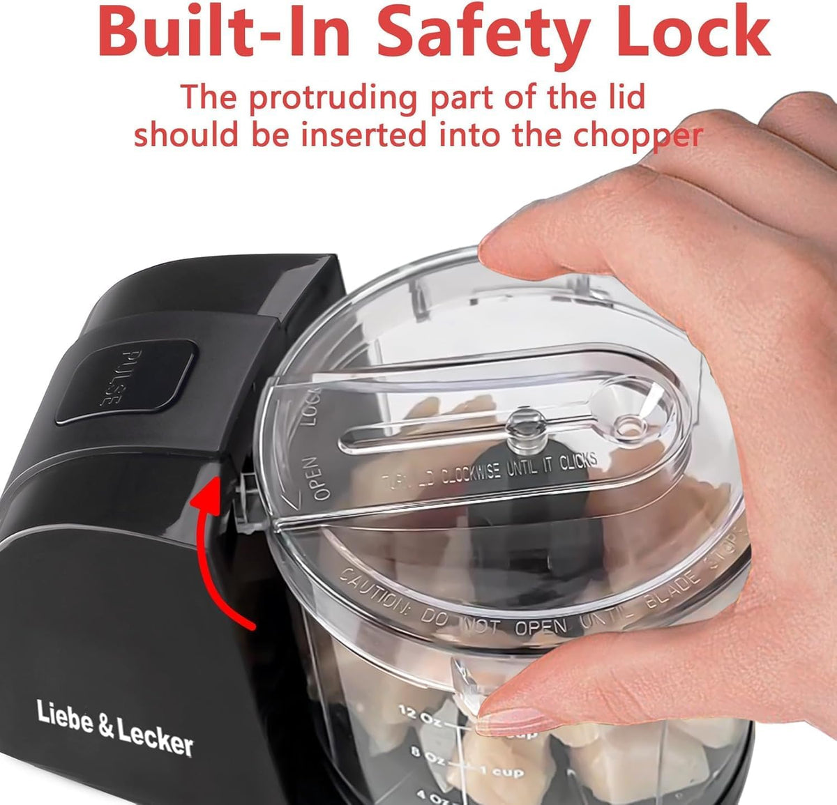 Liebe&Lecker Mini Food Processor