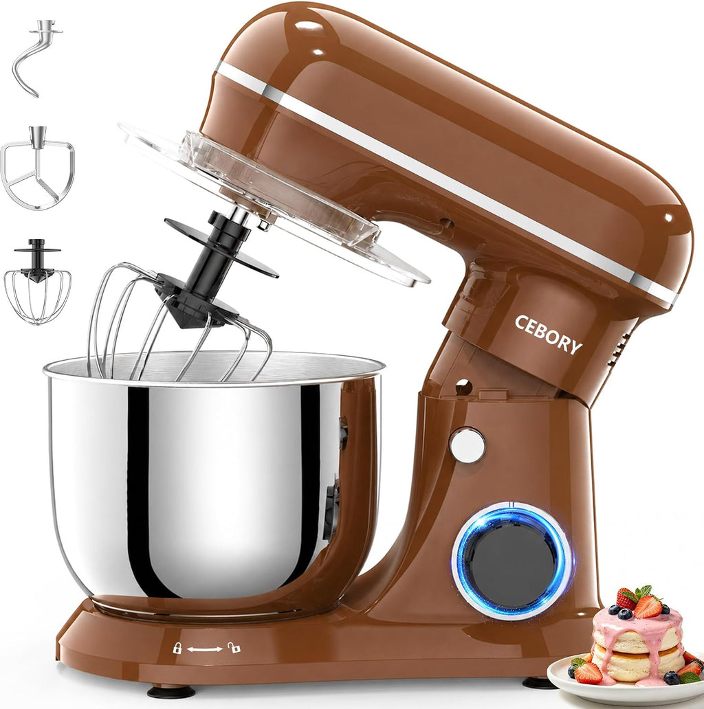 CEBORY Stand Mixer with Attachments
