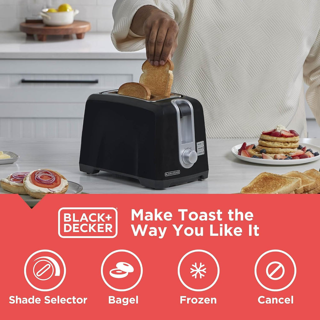 BLACK+DECKER 2-Slice Toaster