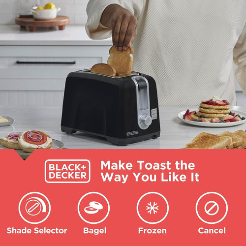 BLACK+DECKER 2-Slice Toaster