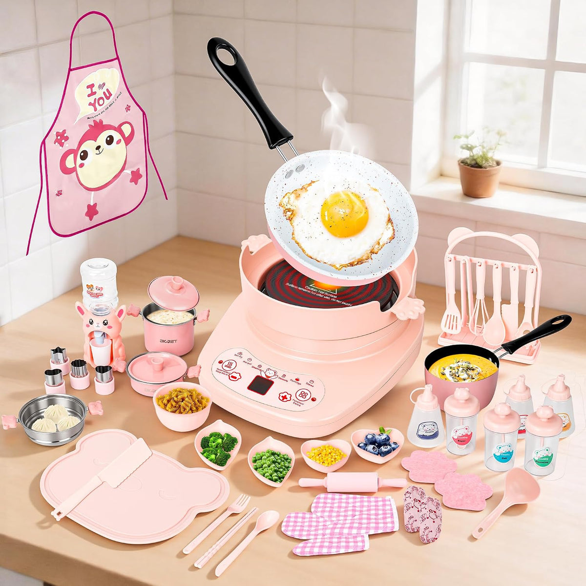 Viglaschill Mini Real Cooking Set for Teens