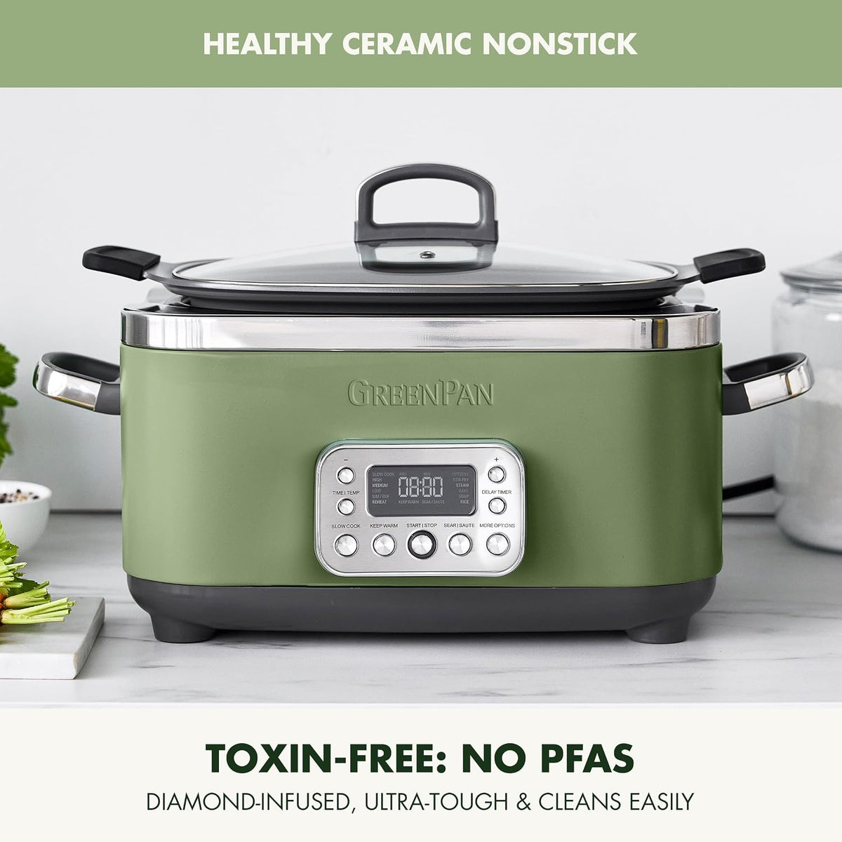 GreenPan Electric Slow Cooker
