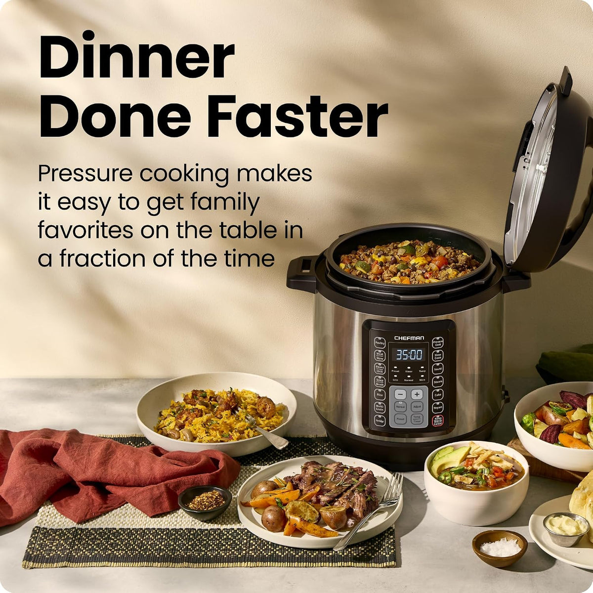 Chefman Electric Pressure Cooker