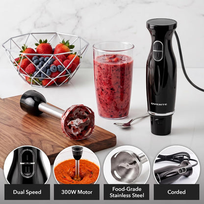 OVENTE Black Hand Blender