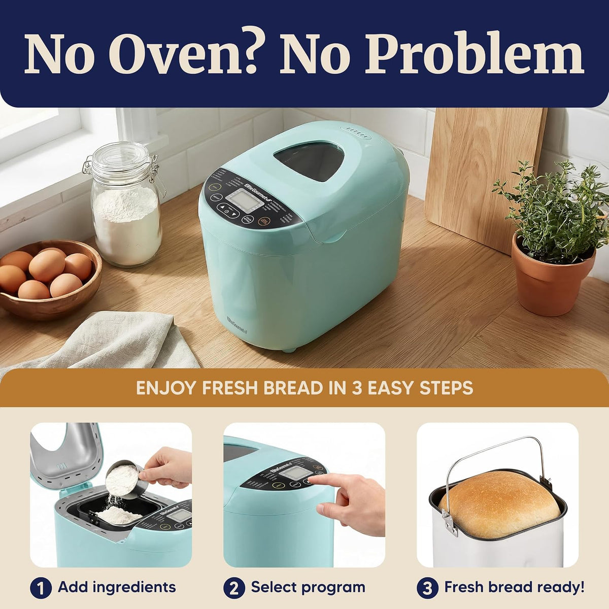 Elite Gourmet Programmable Bread Maker