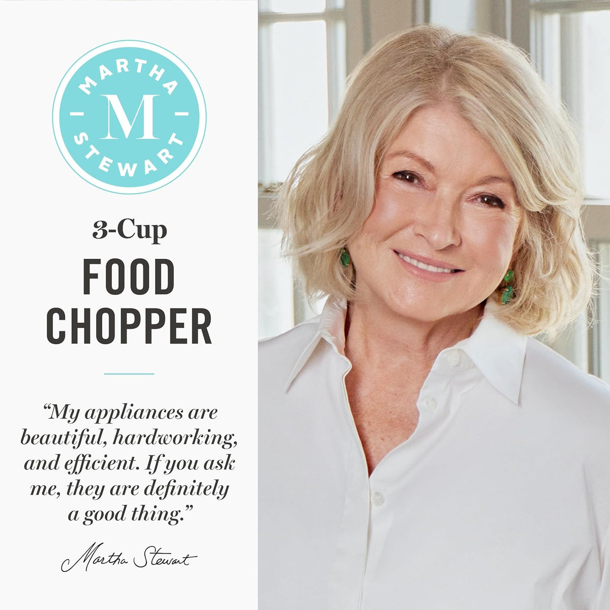 Martha Stewart Electric Food Chopper